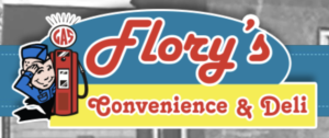 Flory's convenience and deli logo