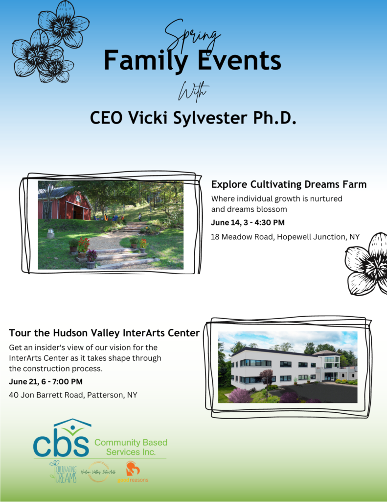 Spring Family events with CEO Vicki Sylvester