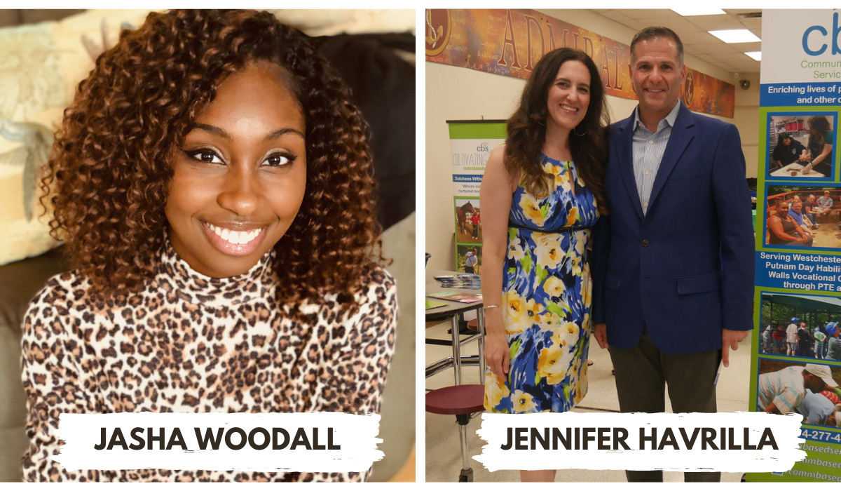 the CBS Transition Planning Team of Jasha Woodall and Jennifer Havrilla
