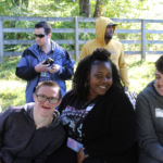 A DSP brings her group to a picnic at Cultivating Dreams Farm