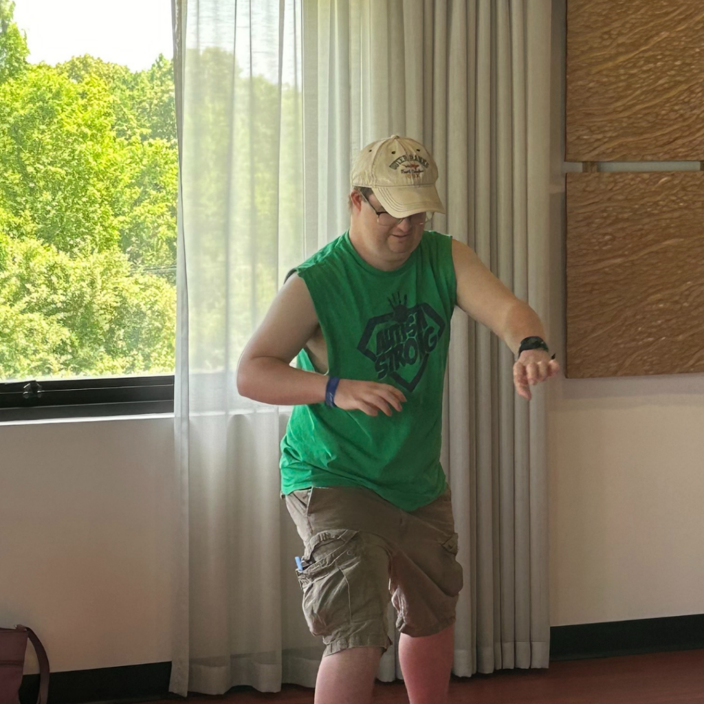 Student dances in the Music & Movement Hudson Valley InterArts class taught by Annie Ayala.